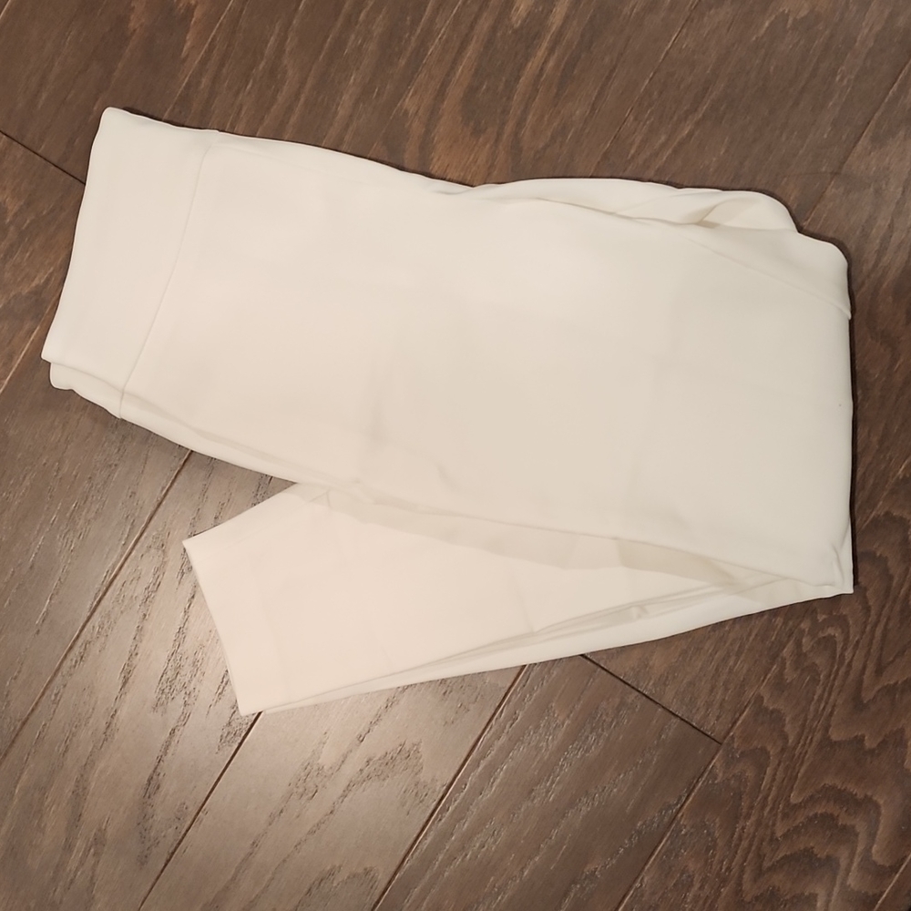 EXPRESS White High Waisted Dress Pant